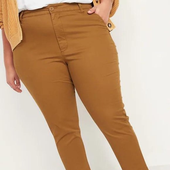 Old Navy Pants - Old Navy O.G. Women's High-Waisted Straight Chinos For Women New